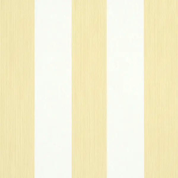 Schumacher Wallpaper 5011910 Edwin Stripe Wide Buttercup