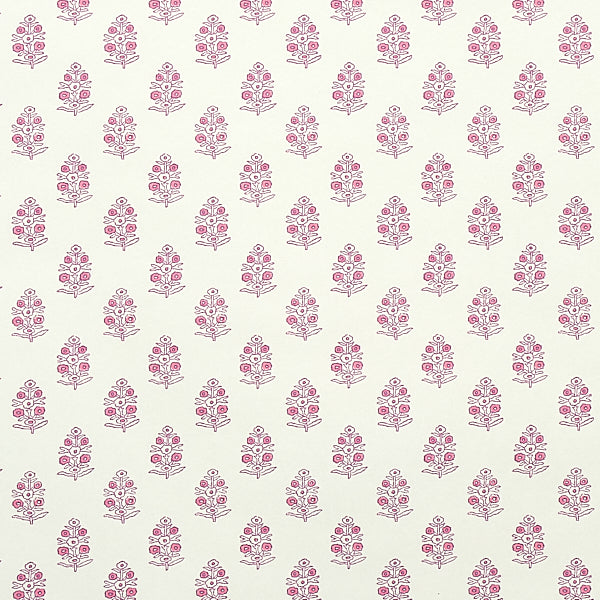 Schumacher Wallpaper 5011932 Aditi Pink