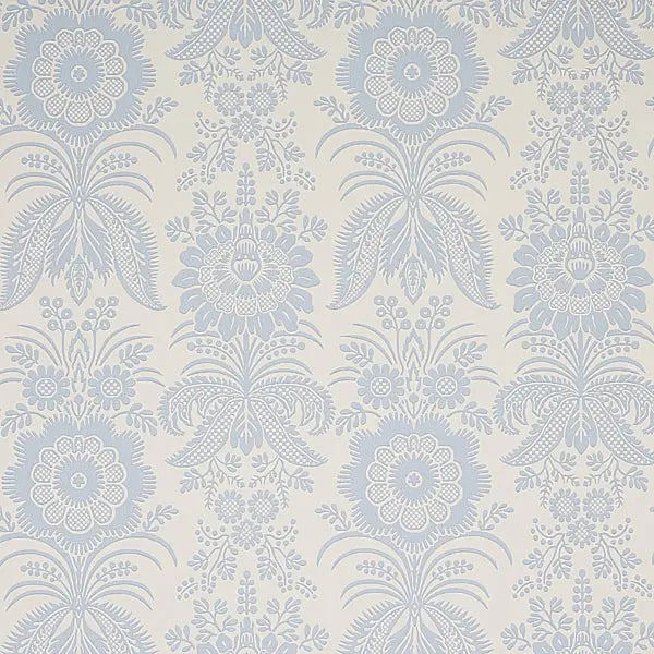 Schumacher Wallpaper 5012720 Greta Ivory