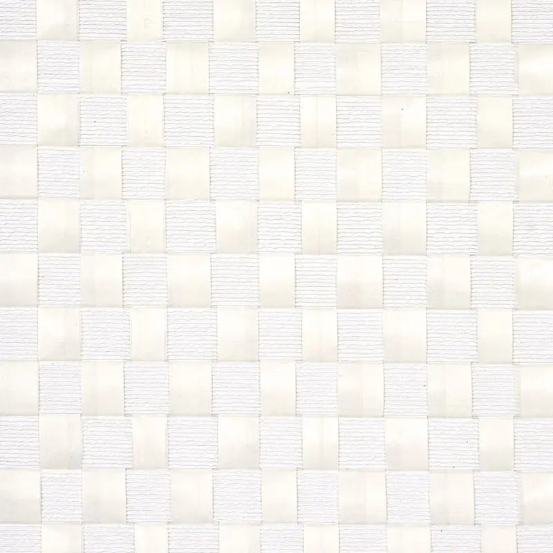 Schumacher Wallpaper 5012970 Textured Check White