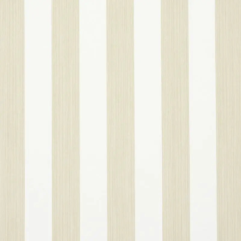 Schumacher Wallpaper 5013611 Edwin Stripe Medium Straw