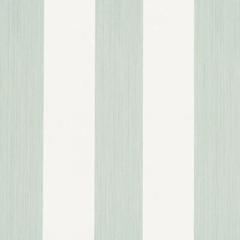 Schumacher Wallpaper 5013622 Edwin Stripe Wide Eucalyptus