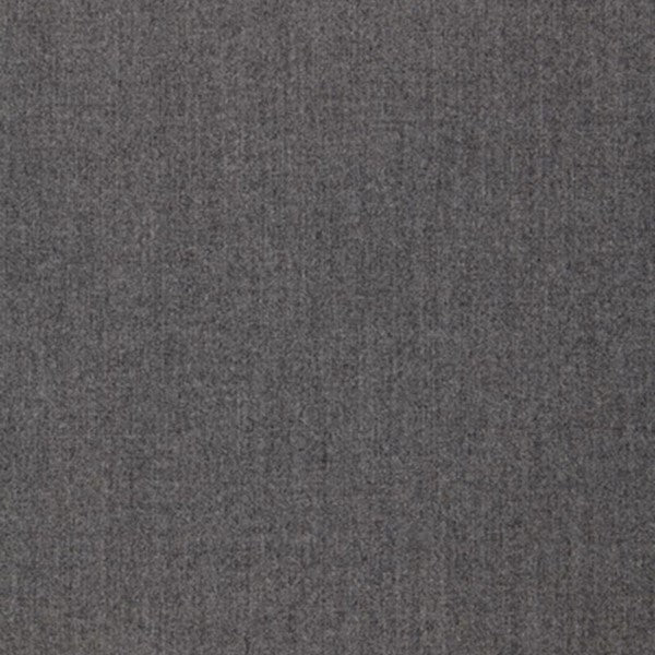 Schumacher Fabric 50313 Jermyn Solid Flannel Fog Grey