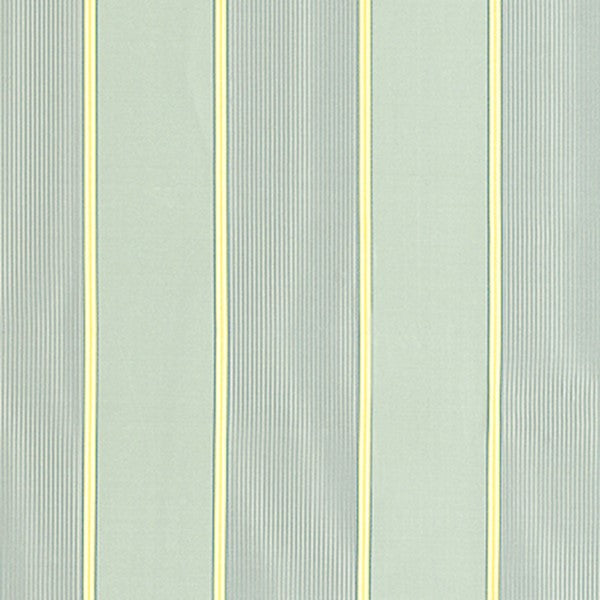 Schumacher Fabric 52710 Sophia Silk Stripe Aqua