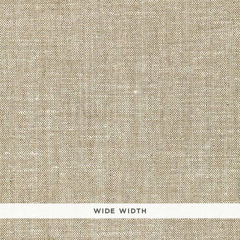 Schumacher Wallpaper 529822 Liege Linen Oatmeal