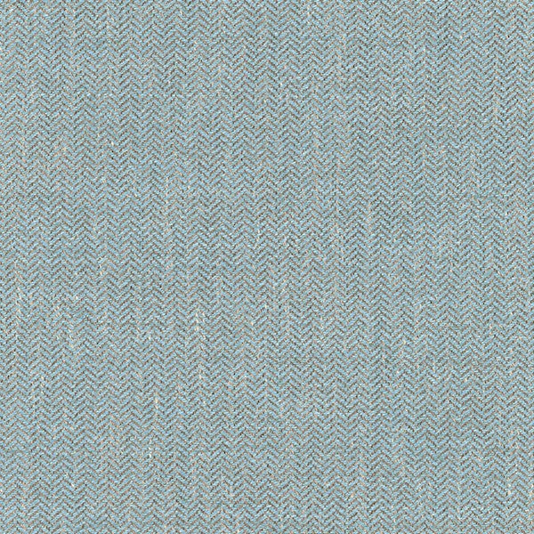 Schumacher Fabric 54921 Bryton Linen Herringbone Bluestone