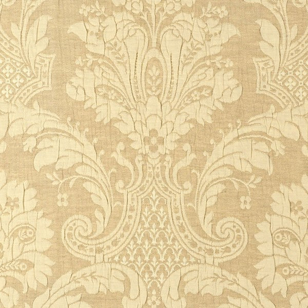 Schumacher Fabric 55613 Genoa Damask Antelope