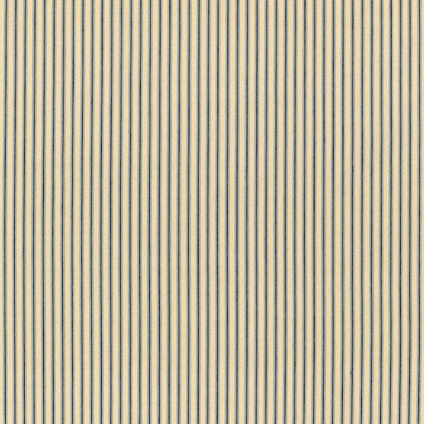 Schumacher Fabric 60073 Wellfleet Ticking Chambray