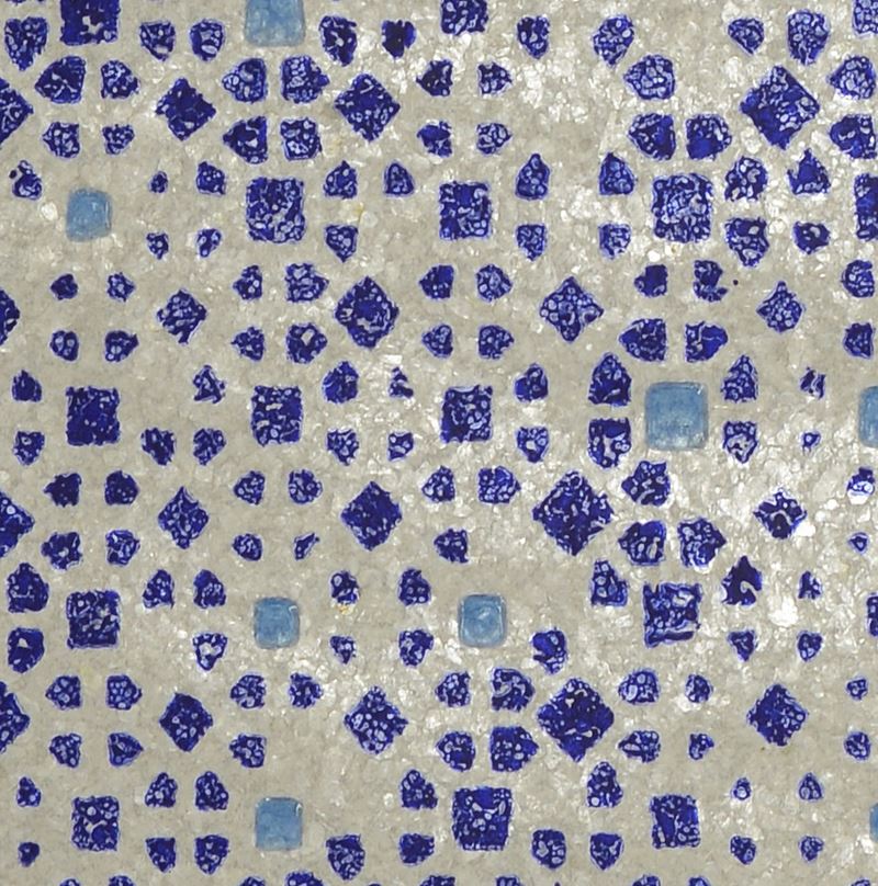 Phillip Jeffries Wallpaper 6040 Pena Palace China Blue On Quartz