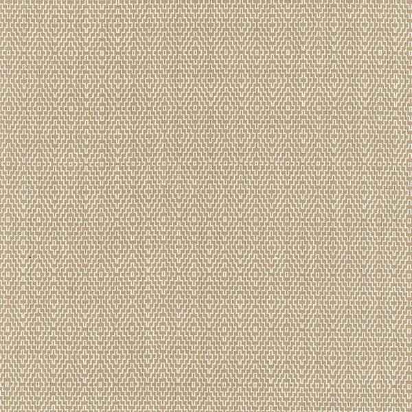 Schumacher Fabric 62530 Hampton Court Diamond Flax