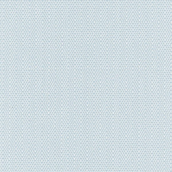 Schumacher Fabric 62532 Hampton Court Diamond Aqua