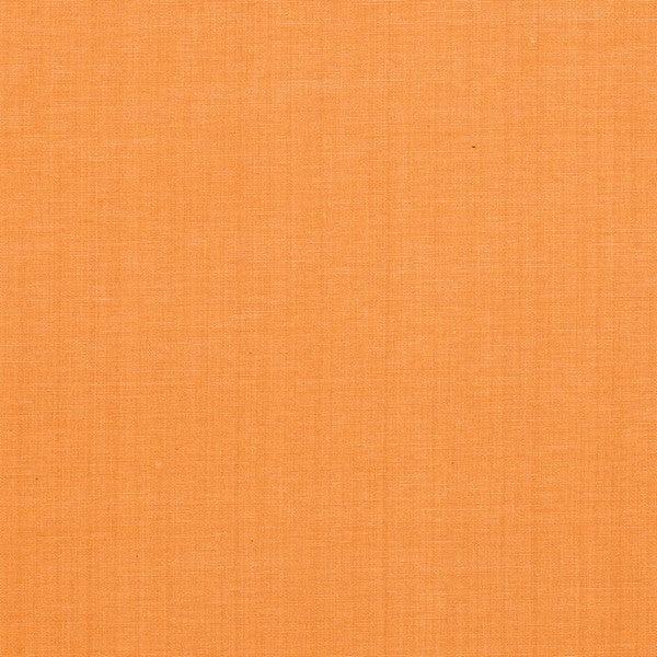 Schumacher Fabric 62944 Avery Cotton Plain Pumpkin