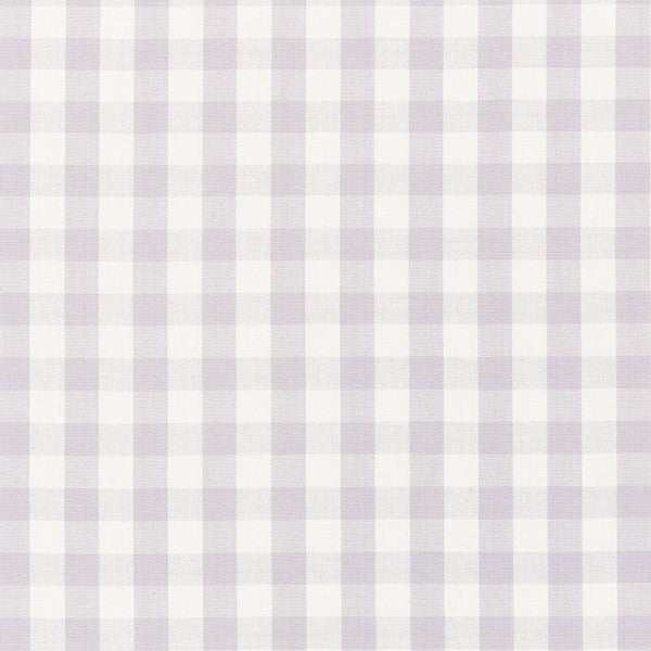 Schumacher Fabric 63067 Elton Cotton Check Lilac