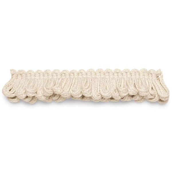 Schumacher Fabric Trim 63110 Fiji Looped Fringe Vanilla