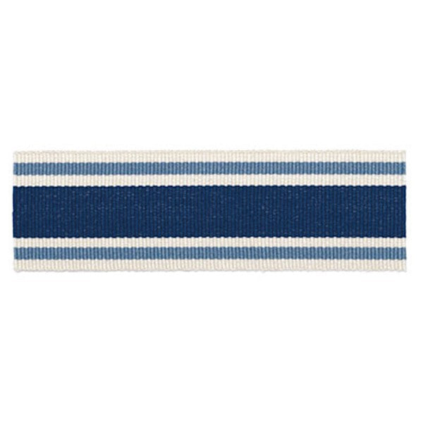 Schumacher Fabric Trim 63130 Cabana Braid Marine