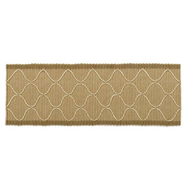 Schumacher Fabric Trim 63176 Kent Braid Pebble