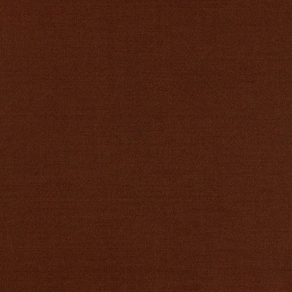 Schumacher Fabric 63907 Masaccio Taffeta Chestnut