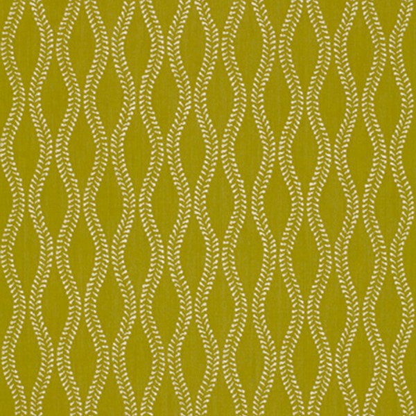 Schumacher Fabric 64401 Undulation Chartreuse