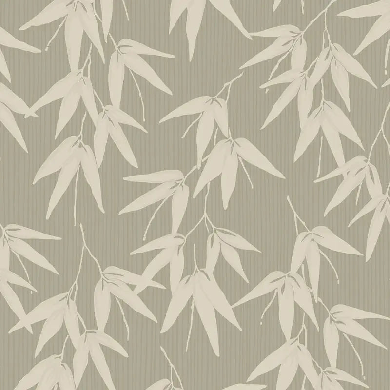 Schumacher Wallpaper 6467 Bamboo Garden Sage