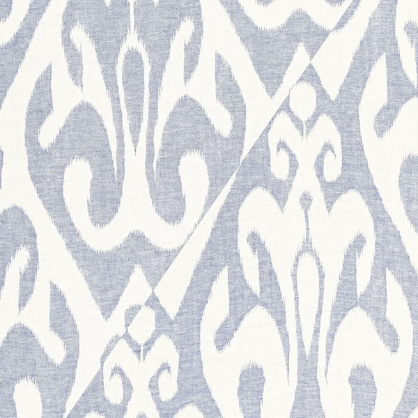 Schumacher Fabric 66100 Tokat Weave Indigo