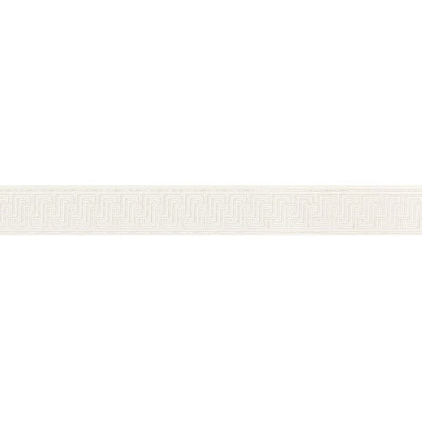 Schumacher Fabric Trim 66146 Labyrinth Tape Silver