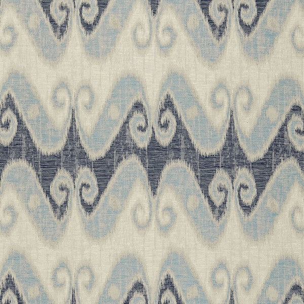 Schumacher Fabric 66352 Tali Weave Indigo