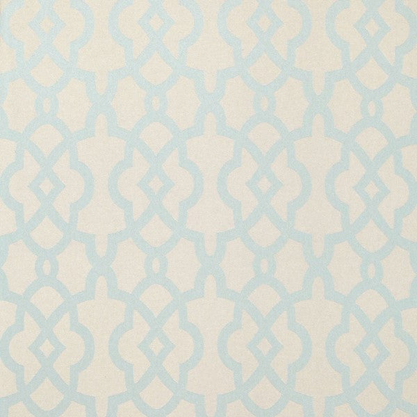 Schumacher Fabric 66420 Lincent Weave Aqua