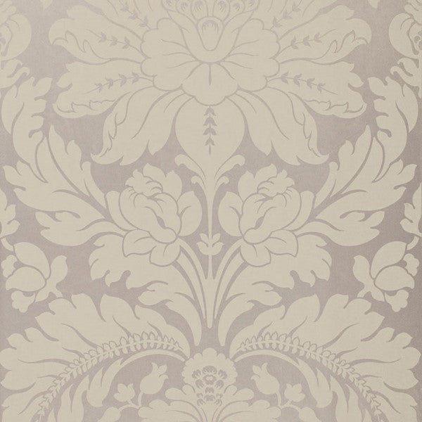 Schumacher Fabric 66562 Anvers Damask Nickel