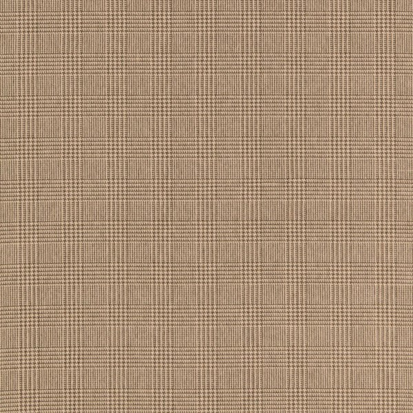 Schumacher Fabric 66752 Glen Plaid Velvet Antelope