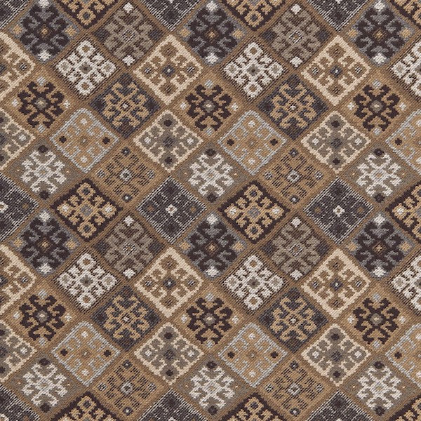 Schumacher Fabric 67140 Kilim Weave Buckskin