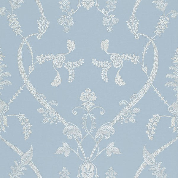 Schumacher Fabric 68620 Parc Monceau Ciel