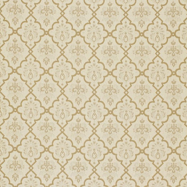 Schumacher Fabric 68811 Hedgerow Trellis Indoor/Outdoor Sand