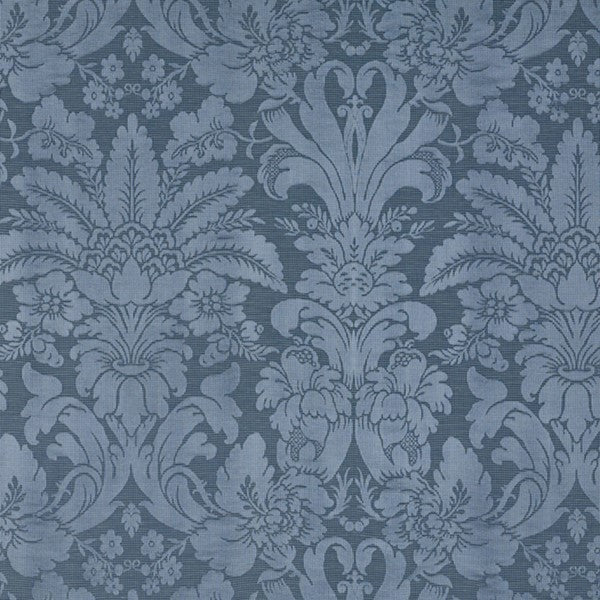 Schumacher Fabric 69142 Colette Damask Indigo