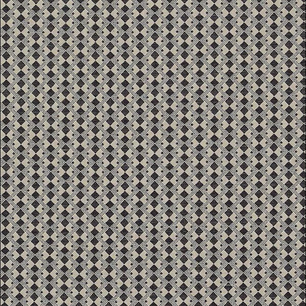 Schumacher Fabric 69871 Huxley Vintage Black