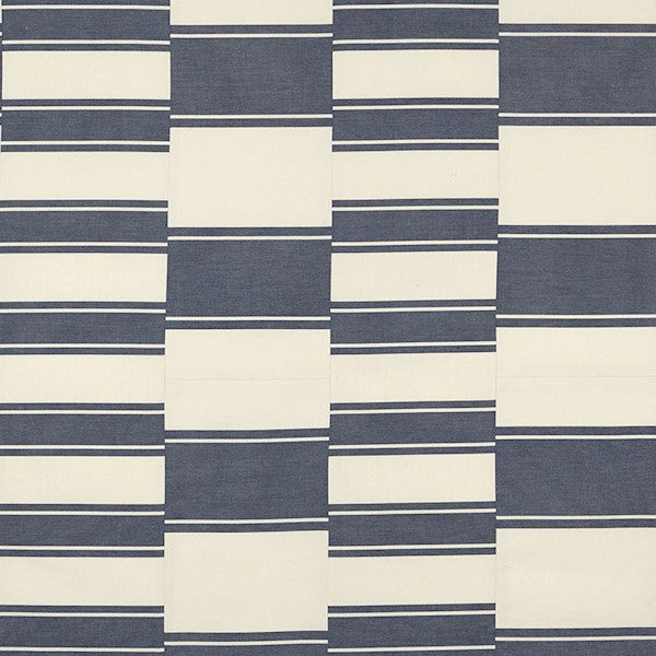 Schumacher Fabric 69982 Nomad Indigo