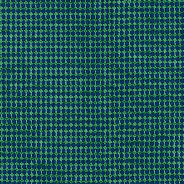 Schumacher Fabric 70529 Zipster Navy & Green