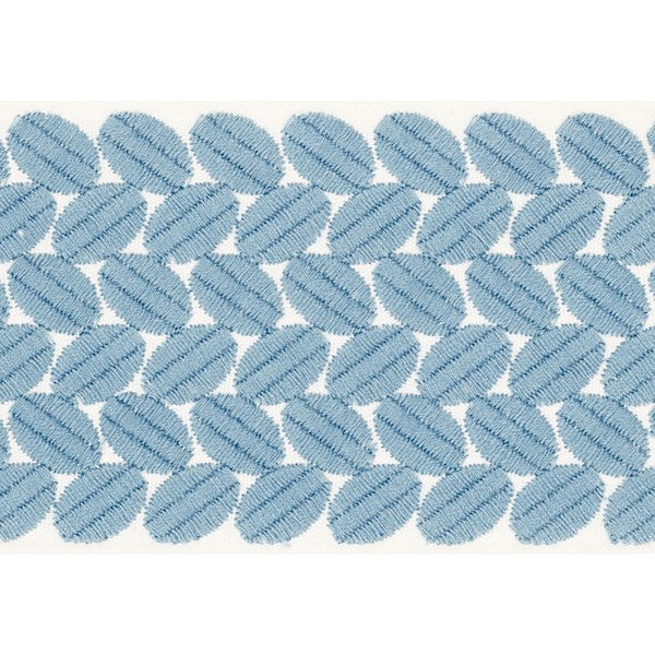 Schumacher Fabric Trim 70653 Berkeley Tape Sky