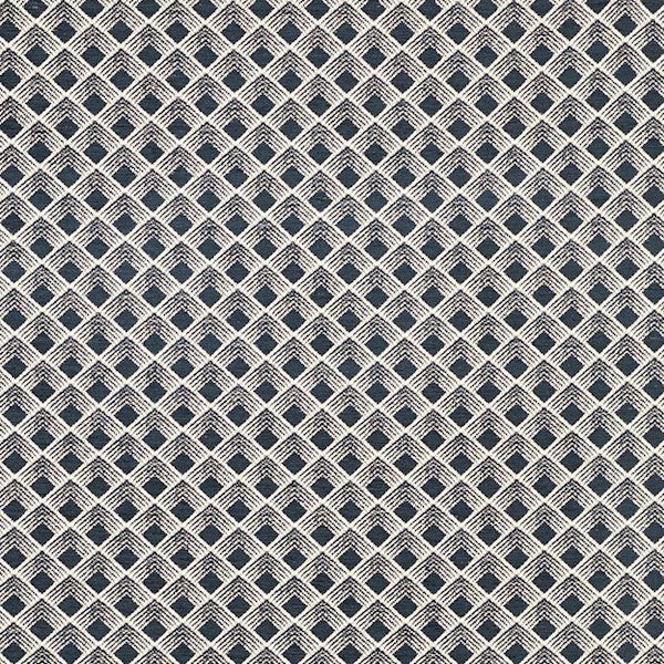 Schumacher Fabric 71170 Morgan Onyx