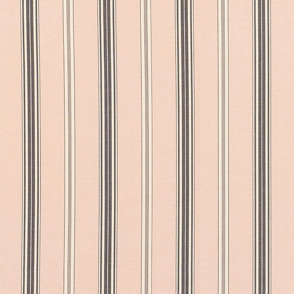 Schumacher Fabric 71293 Coco Stripe Blush