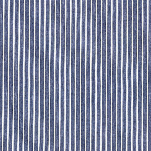 Schumacher Fabric 71303 Edie Stripe Navy