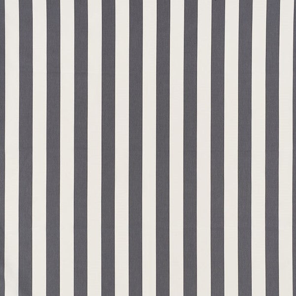 Schumacher Fabric 71350 James Stripe Charcoal