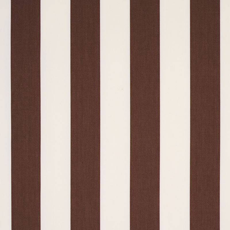 Schumacher Fabric 71353 James Stripe Brown