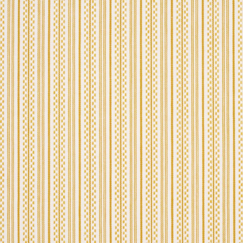 Schumacher Fabric 71417 Jack Stripe Yellow