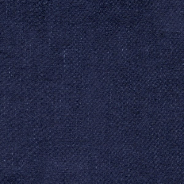 Schumacher Fabric 71728 Franco Linen-Blend Chenille Indigo