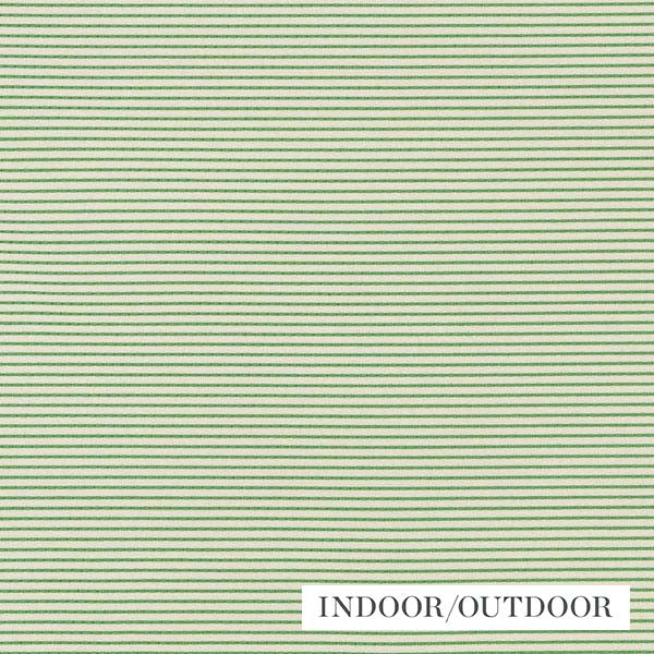 Schumacher Fabric 71740 Stitched Stripe Green