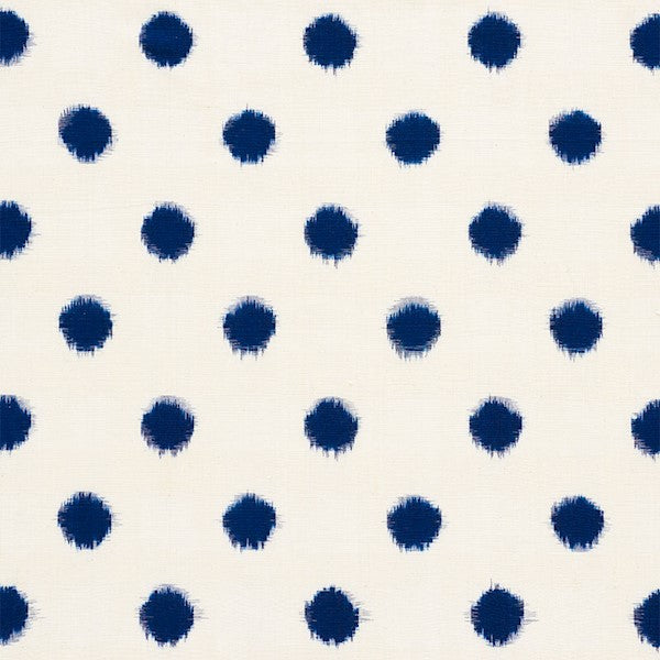 Schumacher Fabric 72340 Sakuru Ikat Indigo