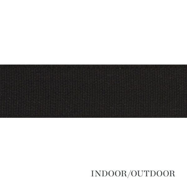 Schumacher Fabric Trim 72416 Ashwood Tape Black