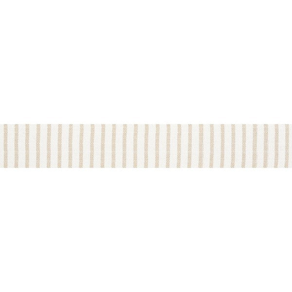 Schumacher Fabric Trim 72580 Salton Tape Natural