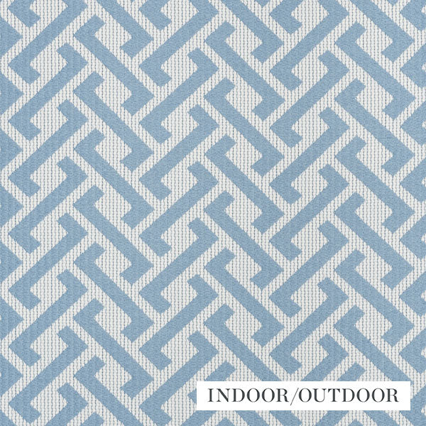 Schumacher Fabric 73122 Fresh Air Sky