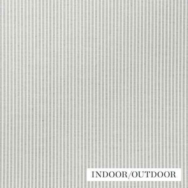 Schumacher Fabric 73152 Easton Stripe Grey